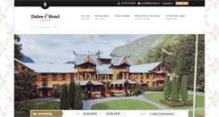 Desktop Screenshot of dalenhotel.no
